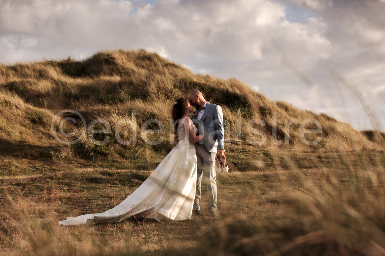 couple dans les dunes de Biville